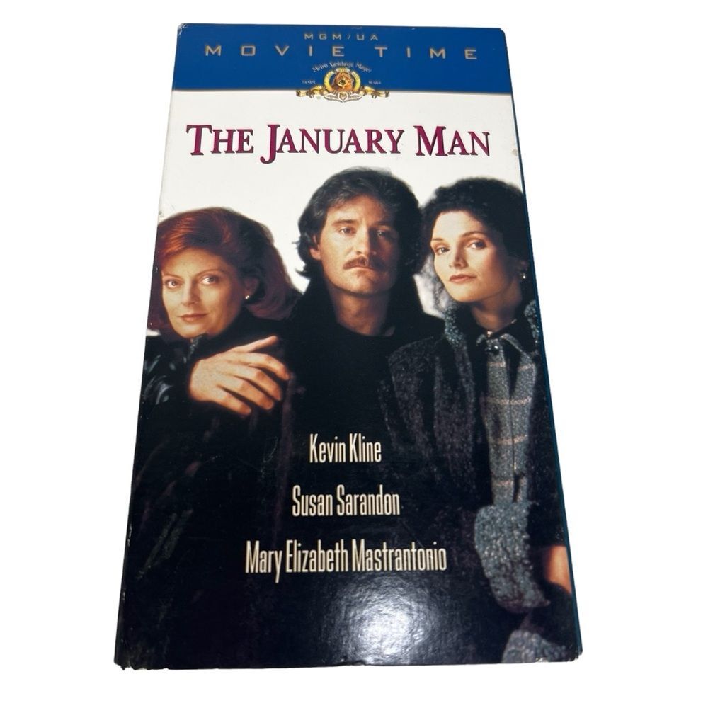 The January Man Movie VHS Vontage Susan Sur